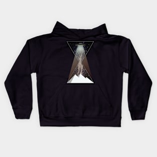 Ufo Pyramids of Time v1 Kids Hoodie